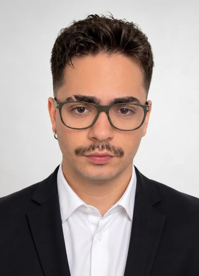 Ümit Durmuş, Büt. kreatif direktörü — siyah beyaz portre